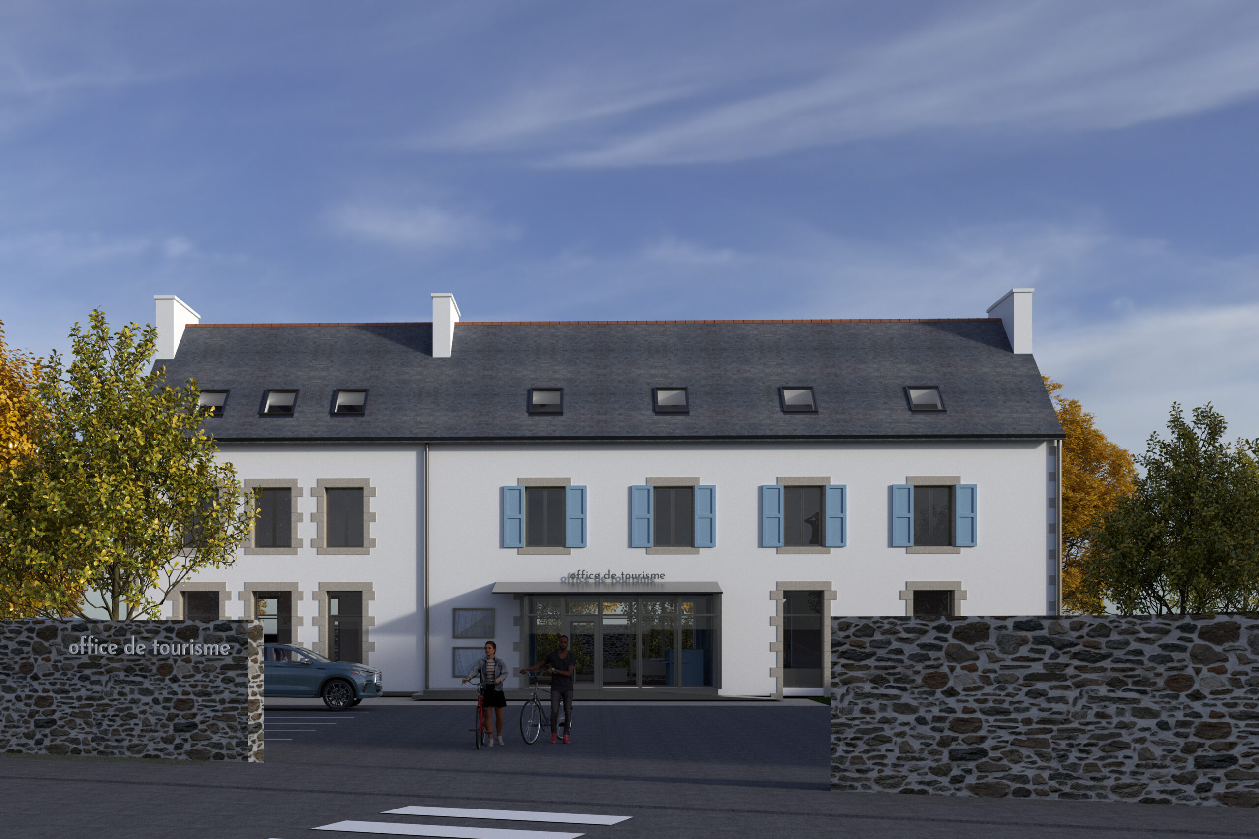 Architecte Plouarzel office tourisme logement restructuration jeanne lamour