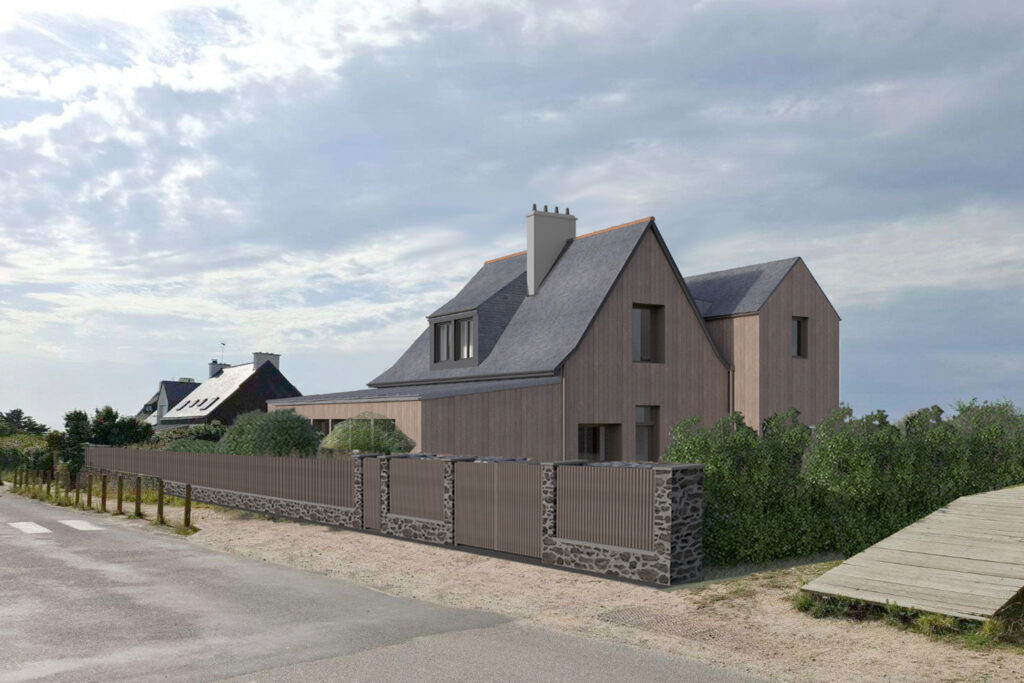 Maison l'arbordage Kermorvan Le Conquet Bois